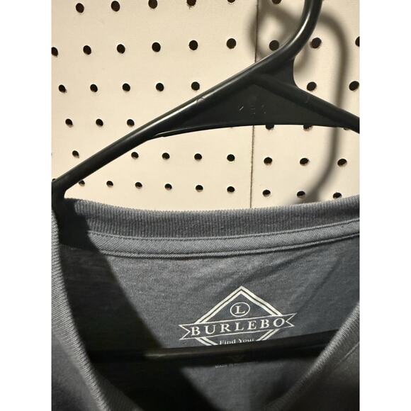 Burlebo Men’s Patriotic T-Shirt – American Flag & Eagle Graphic - Picture 3 of 4